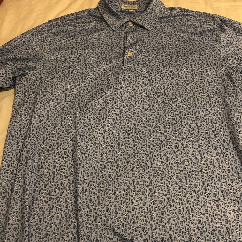 Peter Millar Summer Comfort Collection Polo, Anchorman design